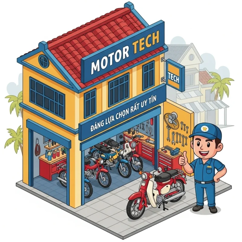 Motor Tech - Lựa chọn tin cậy mua bán xe máy Hà Nội